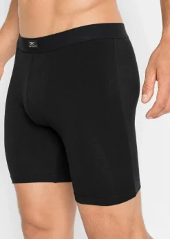 Best Lange Boxershorts eng mit Baumwolle (2er Pack) Herren Boxershorts|Große Größen