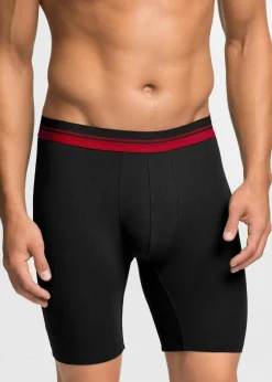Clearance Lange Boxershorts eng mit Baumwolle (2er Pack) Herren Boxershorts|Große Größen