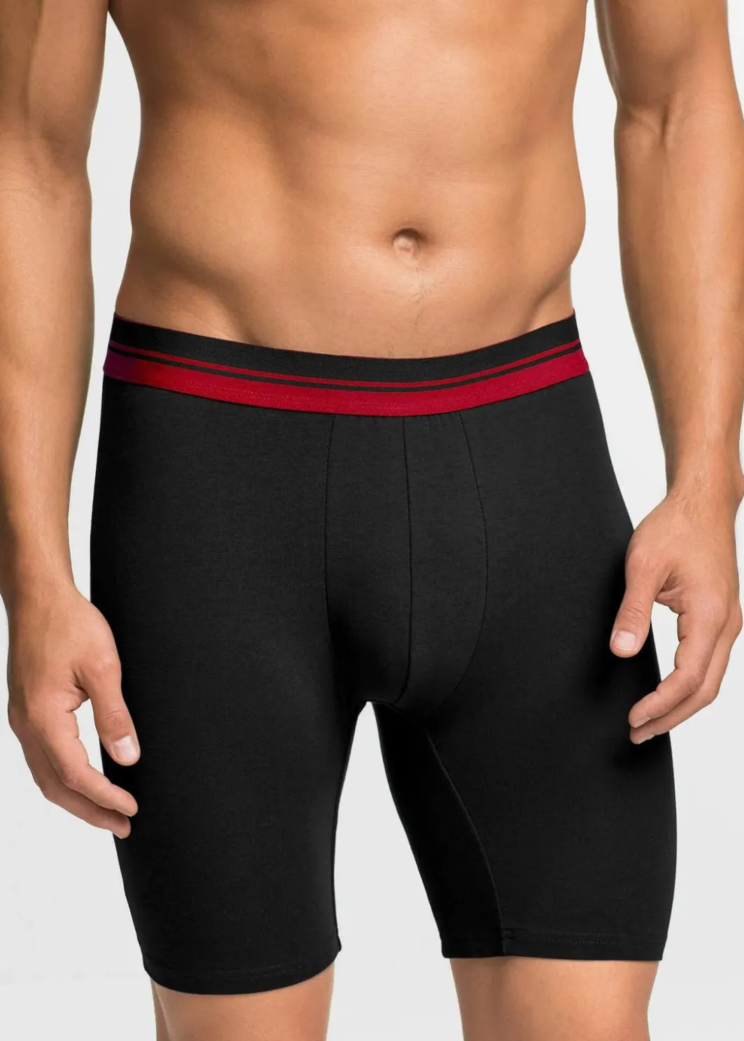 Clearance Lange Boxershorts eng mit Baumwolle (2er Pack) Herren Boxershorts|Große Größen