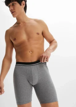 Online Lange Boxershorts eng mit Baumwolle (3er Pack) Herren Boxershorts|Große Größen