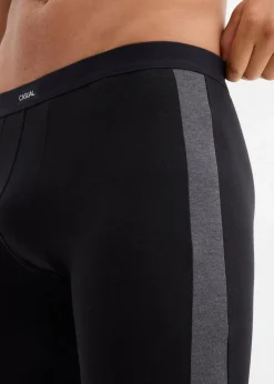 Herren bonprix Boxershorts|Große Größen|Lange Boxershorts eng mit Baumwolle (2er Pack)