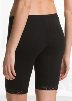 Damen bonprix Wäsche·Baumwollunterwäsche|Wäsche·Höschen|Lange Damen Boxer aus weichen Material im Vorteilspack