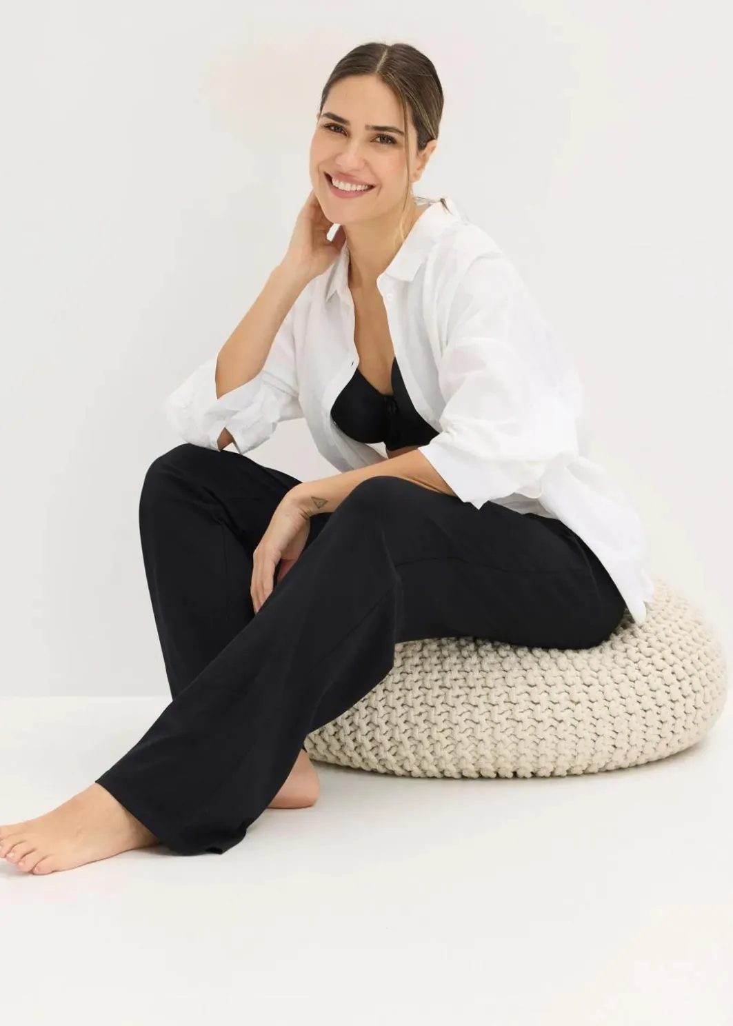 Sale Lange Pyjamahose Damen Wäsche·Nachtwäsche|Nachtwäsche