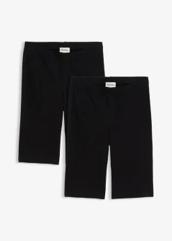 Damen bonprix Wäsche·Radler & Oberschenkelschutz|Bekleidung·Röcke|Lange Radlerhose (2er Pack)