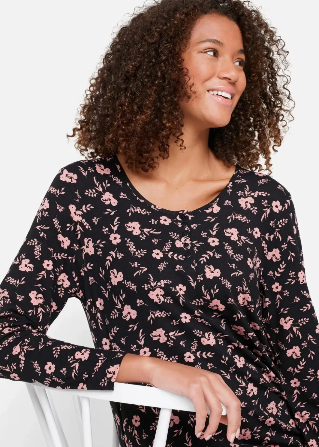 Best Lange Shirt-Tunika aus Viskose-Mischung Damen Shirts & Tops