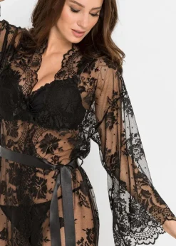 Damen bonprix Wäsche·Dessous|Wäsche·Bademäntel|Langer Kimono
