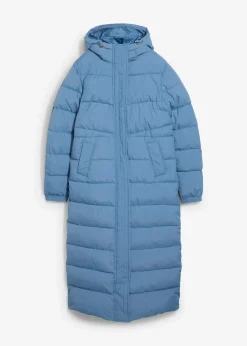 Hot Langer Stepp-Mantel mit Kapuze Damen Jacken & Mäntel|Bekleidung·Hosen