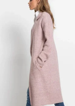 Damen bonprix Bekleidung·Umstandsmode|Strickmode|Langer Strickmantel im Loose Fit