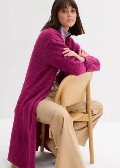 Discount Langer Strickmantel in Hairy Optik Damen Bekleidung·Umstandsmode|Bekleidung·Jeans
