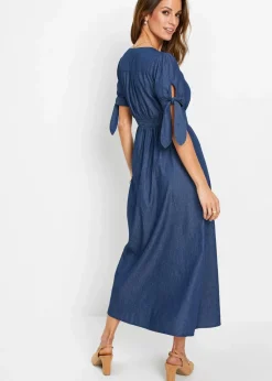Langes Jeanskleid Damen Kleider