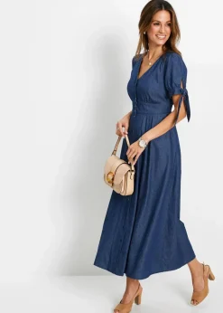 Langes Jeanskleid Damen Kleider