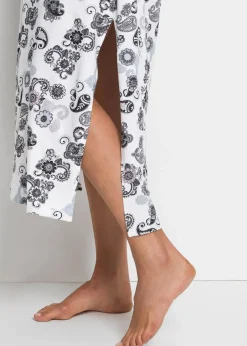 Damen bonprix Wäsche·Nachtwäsche|Nachhaltigere Materialien|Langes Nachthemd aus Bio-Baumwolle