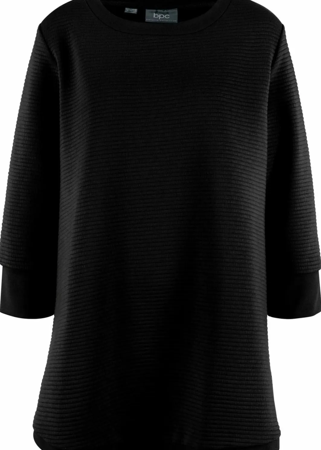 Damen bonprix Sweat|Bekleidung·Blusen & Tuniken|Langes Sweatshirt mit Viskose