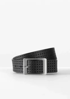 Online Ledergürtel mit Lochmuster Damen Große Größen|Accessoires
