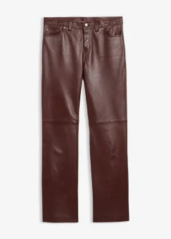 Clearance Lederhose aus Lammnappa Damen Bekleidung·Kleider|Premium