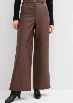 Damen bonprix Hosen|Bekleidung·Kleider|Lederimitat-Hose