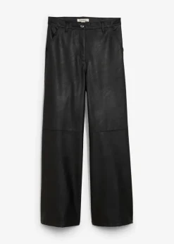 Damen bonprix Bekleidung·Kleider|Hosen|Lederimitat-Hose
