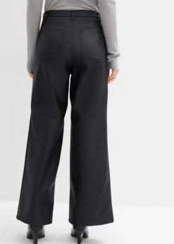 Damen bonprix Bekleidung·Kleider|Hosen|Lederimitat-Hose