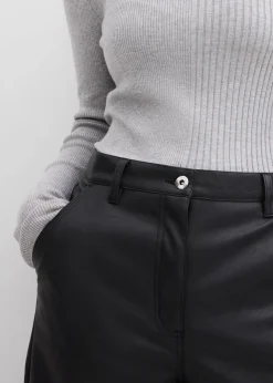Damen bonprix Bekleidung·Kleider|Hosen|Lederimitat-Hose