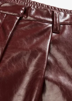 Online Lederimitat-Hose Damen Bekleidung·Kleider|Hosen
