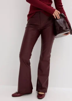 Discount Lederimitat-Hose Damen Bekleidung·Kleider|Hosen