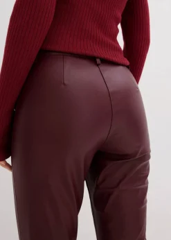 Discount Lederimitat-Hose Damen Bekleidung·Kleider|Hosen