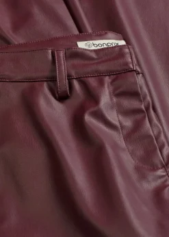 Discount Lederimitat-Hose Damen Bekleidung·Kleider|Hosen