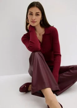 Discount Lederimitat-Hose Damen Bekleidung·Kleider|Hosen