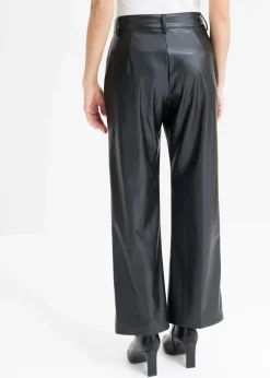 Outlet Lederimitat-Hose Damen Hosen|Bekleidung·Kleider