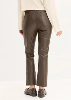 Damen bonprix Bekleidung·Kleider|Hosen|Lederimitat-Hose