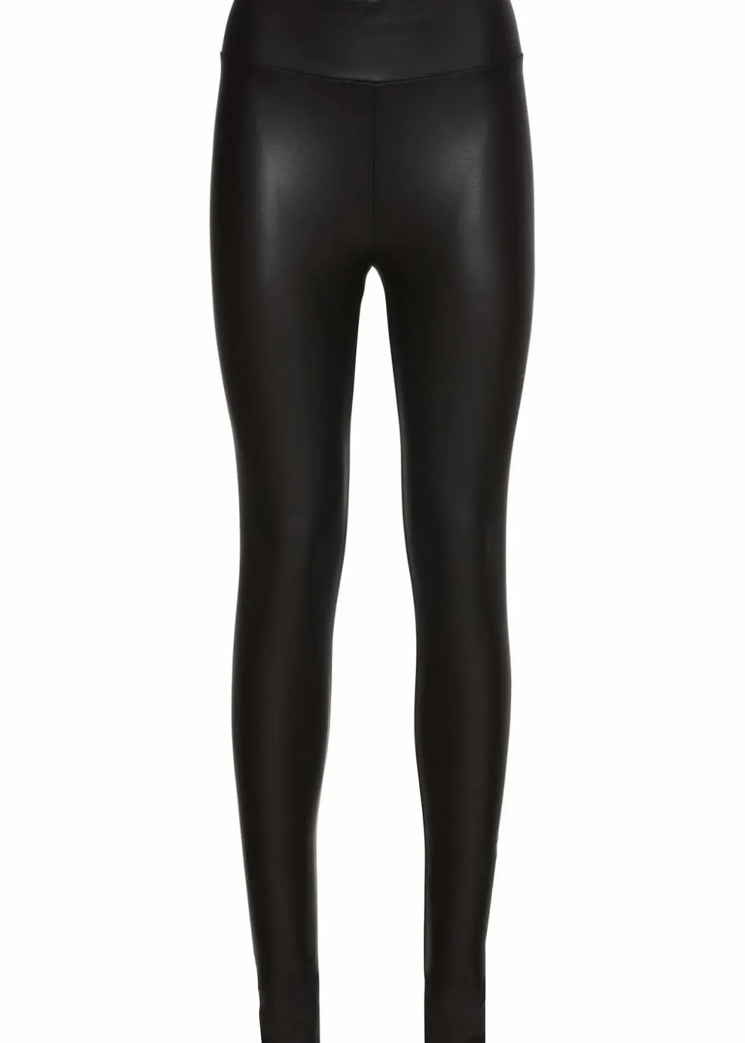 Outlet Lederimitat-Leggings mit Beschichtung Damen Kurzgrößen|Bekleidung·Kleider