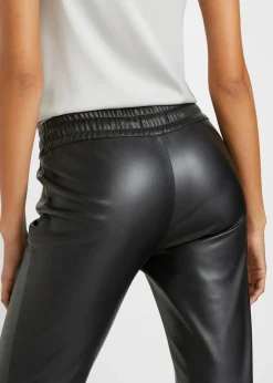 Damen bonprix Hosen|Bekleidung·Kleider|Lederimitat-Schlupfhose