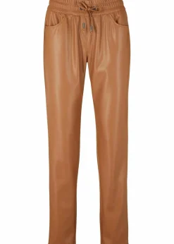 Damen bonprix Bekleidung·Kleider|Hosen|Lederimitat-Schlupfhose