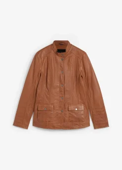 Hot Lederjacke aus Lammnappa Damen Premium|Nachhaltigere Materialien