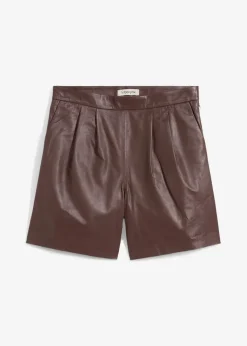 Damen bonprix Bekleidung·Kleider|Premium|Leder-Shorts aus Lammnappa