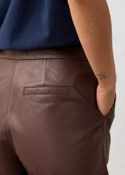 Damen bonprix Bekleidung·Kleider|Premium|Leder-Shorts aus Lammnappa