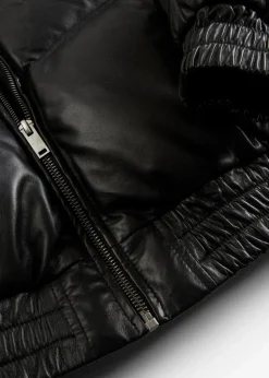 Damen bonprix Bekleidung·Hosen|Premium|Leder-Steppjacke aus Lammnappa