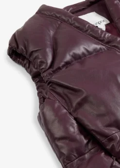 Hot Leder-Steppweste aus Lammnappa Damen Bekleidung·Hosen|Jacken & Mäntel