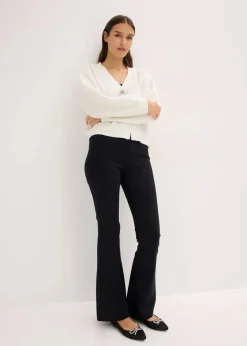 Sale Leggings aus bequemen Punto di Roma Damen Bekleidung·Kleider|Hosen