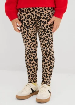 Kinder bonprix Mädchen 2-8 Jahre·Nachhaltigere Materialien|Mädchen 9-16 Jahre·Nachhaltigere Materialien|Leggings aus elastischem Bio-Baumwoll-Mix (2er Pack)