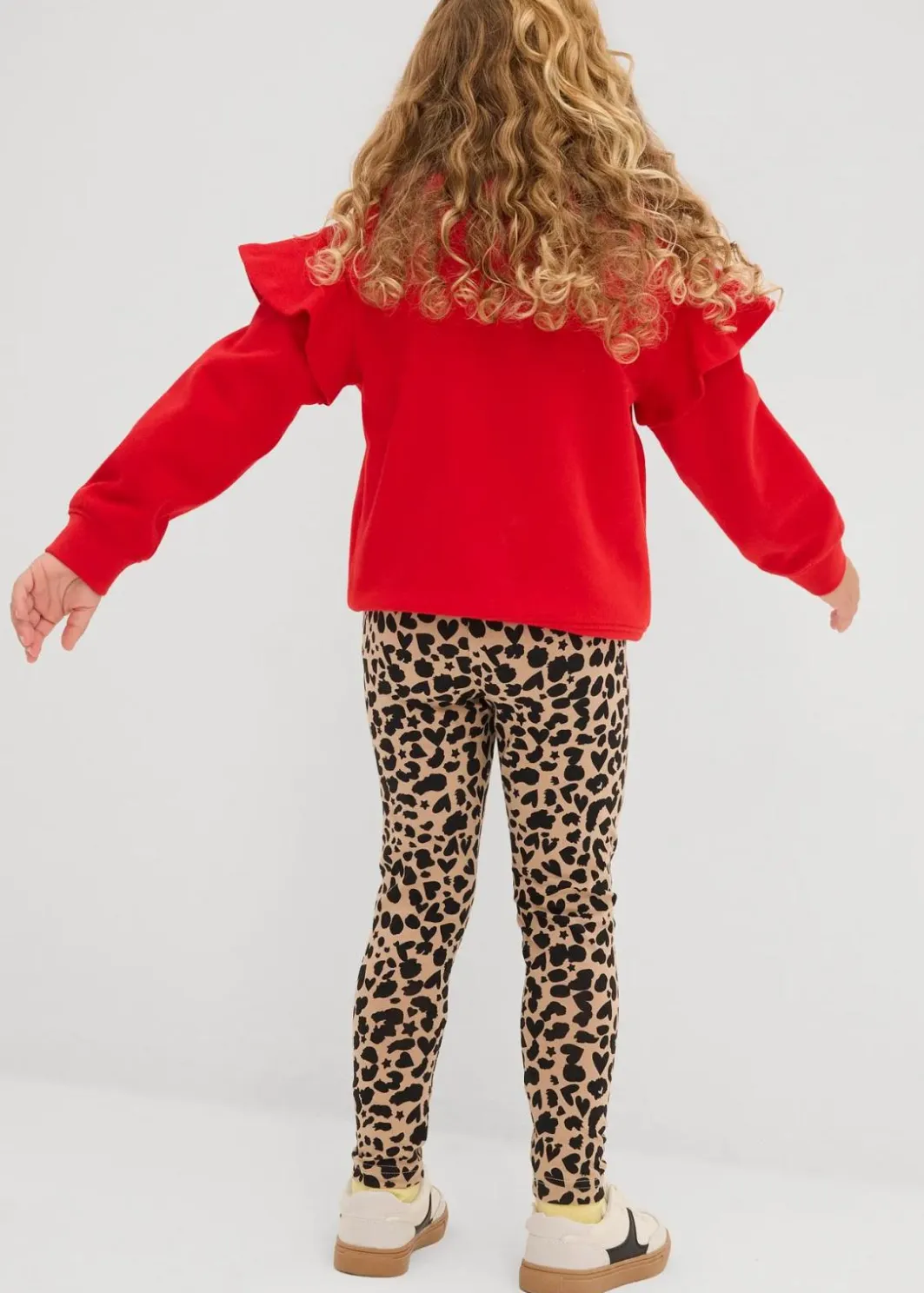 Kinder bonprix Mädchen 2-8 Jahre·Nachhaltigere Materialien|Mädchen 9-16 Jahre·Nachhaltigere Materialien|Leggings aus elastischem Bio-Baumwoll-Mix (2er Pack)