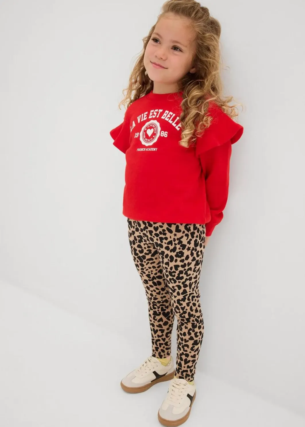Kinder bonprix Mädchen 2-8 Jahre·Nachhaltigere Materialien|Mädchen 9-16 Jahre·Nachhaltigere Materialien|Leggings aus elastischem Bio-Baumwoll-Mix (2er Pack)
