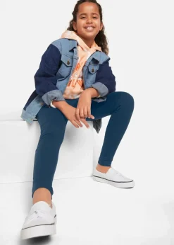 Kinder bonprix Mädchen 9-16 Jahre·Mehrfachpacks|Mädchen 9-16 Jahre·Hosen & Leggings|Leggings aus elastischem Baumwoll-Mix (3er Pack)