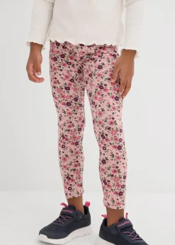 Kinder bonprix Mädchen 2-8 Jahre·Nachhaltigere Materialien|Mädchen 9-16 Jahre·Nachhaltigere Materialien|Leggings aus elastischem Bio-Baumwoll-Mix (2er Pack)