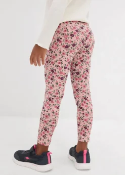 Kinder bonprix Mädchen 2-8 Jahre·Nachhaltigere Materialien|Mädchen 9-16 Jahre·Nachhaltigere Materialien|Leggings aus elastischem Bio-Baumwoll-Mix (2er Pack)
