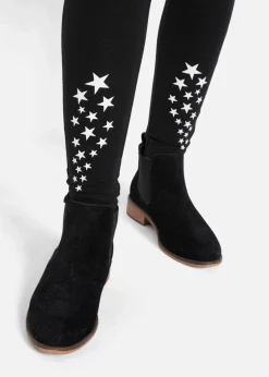 Leggings aus elastischem Bio-Baumwoll-Mix Kinder Mädchen 9-16 Jahre·Hosen & Leggings|Mädchen 2-8 Jahre·Nachhaltigere Materialien