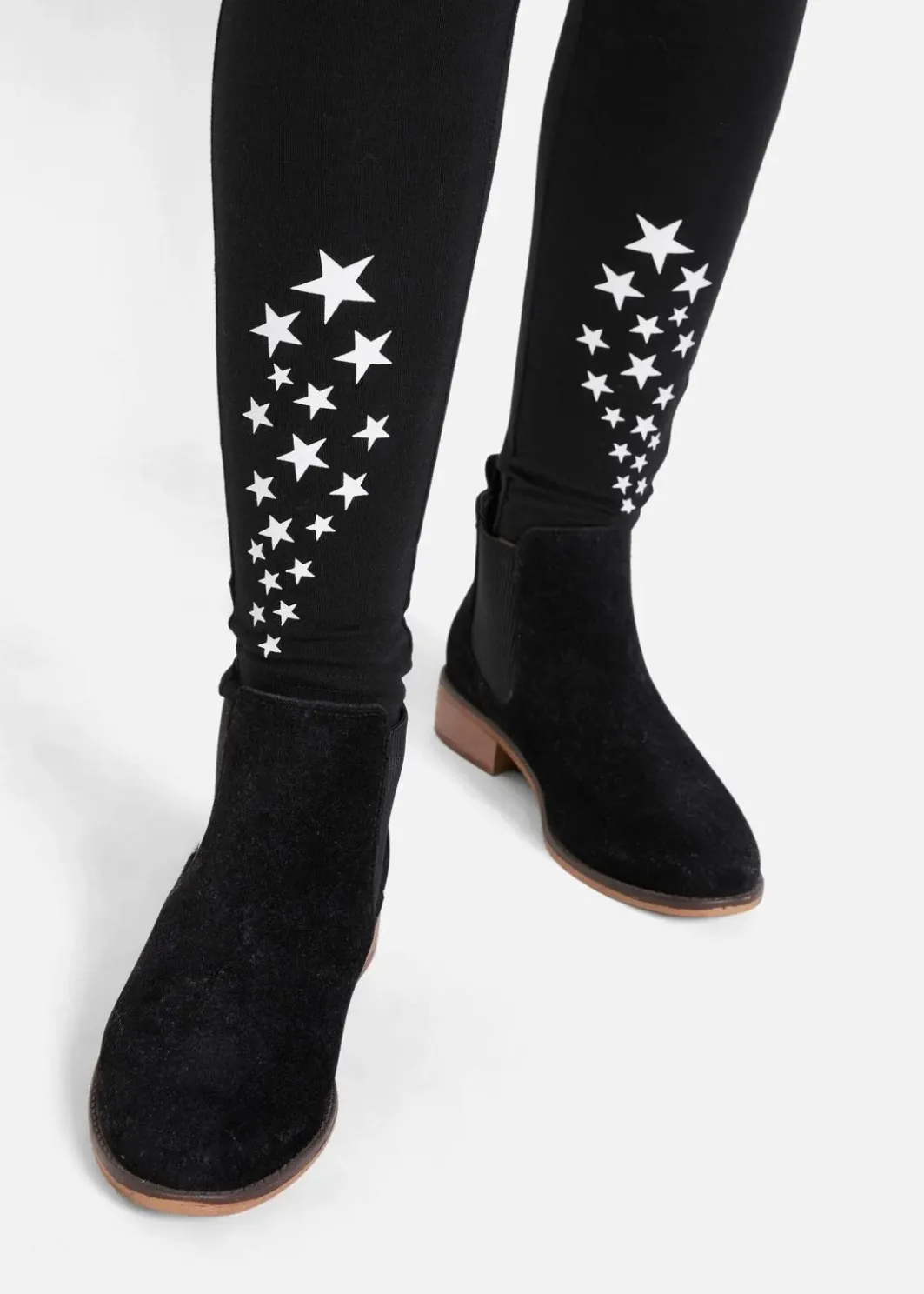 Leggings aus elastischem Bio-Baumwoll-Mix Kinder Mädchen 9-16 Jahre·Hosen & Leggings|Mädchen 2-8 Jahre·Nachhaltigere Materialien