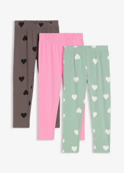 Discount Leggings aus elastischem Bio-Baumwoll-Mix (3er Pack) Kinder Mädchen 2-8 Jahre·Nachhaltigere Materialien|Mädchen 9-16 Jahre·Nachhaltigere Materialien