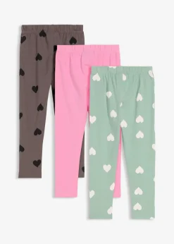 Discount Leggings aus elastischem Bio-Baumwoll-Mix (3er Pack) Kinder Mädchen 2-8 Jahre·Nachhaltigere Materialien|Mädchen 9-16 Jahre·Nachhaltigere Materialien