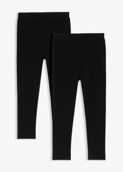 Kinder bonprix Mädchen 2-8 Jahre·Nachhaltigere Materialien|Mädchen 9-16 Jahre·Nachhaltigere Materialien|Leggings aus elastischem Bio-Baumwoll-Mix (3er Pack)